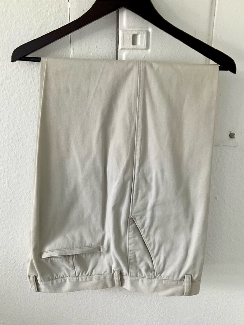 Indigo Palms Men’s Classic Chino Pants - Stone / Beige - Size 42x32